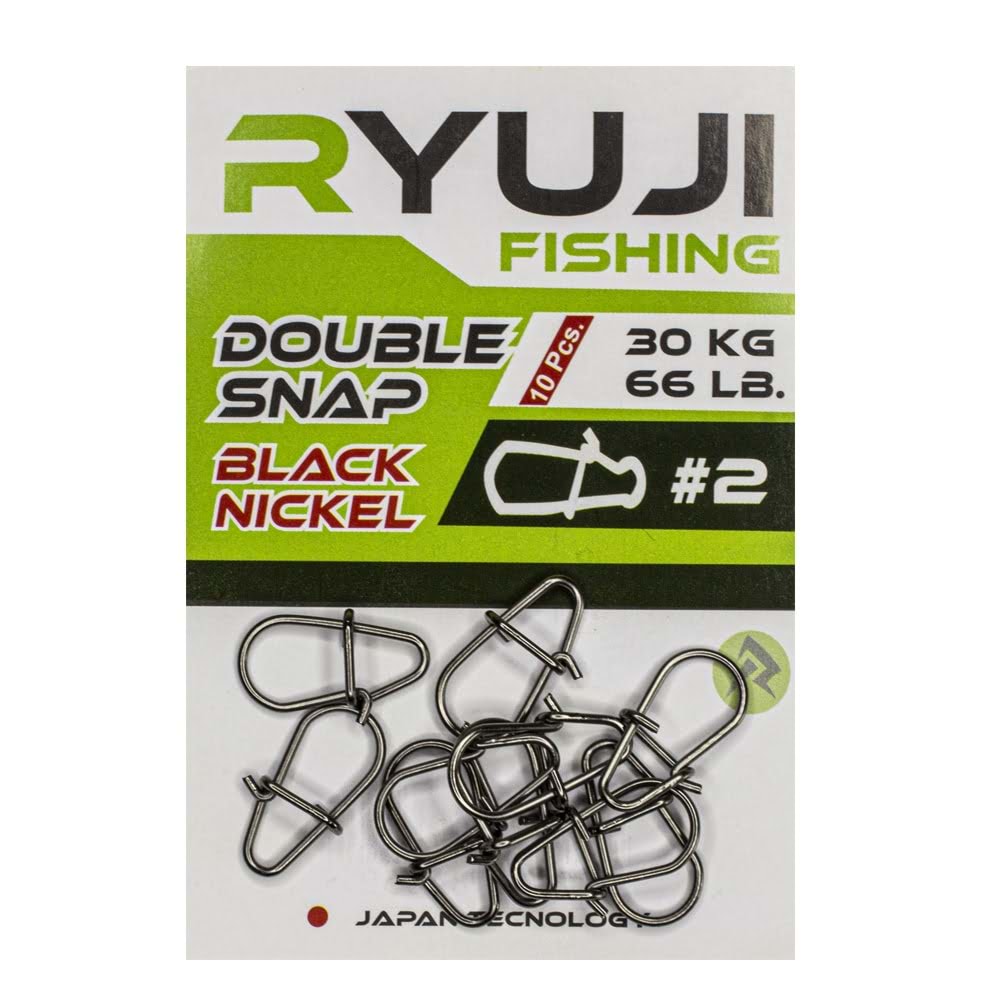 Ryuji Double Snap Klips (10 Adet) - 2