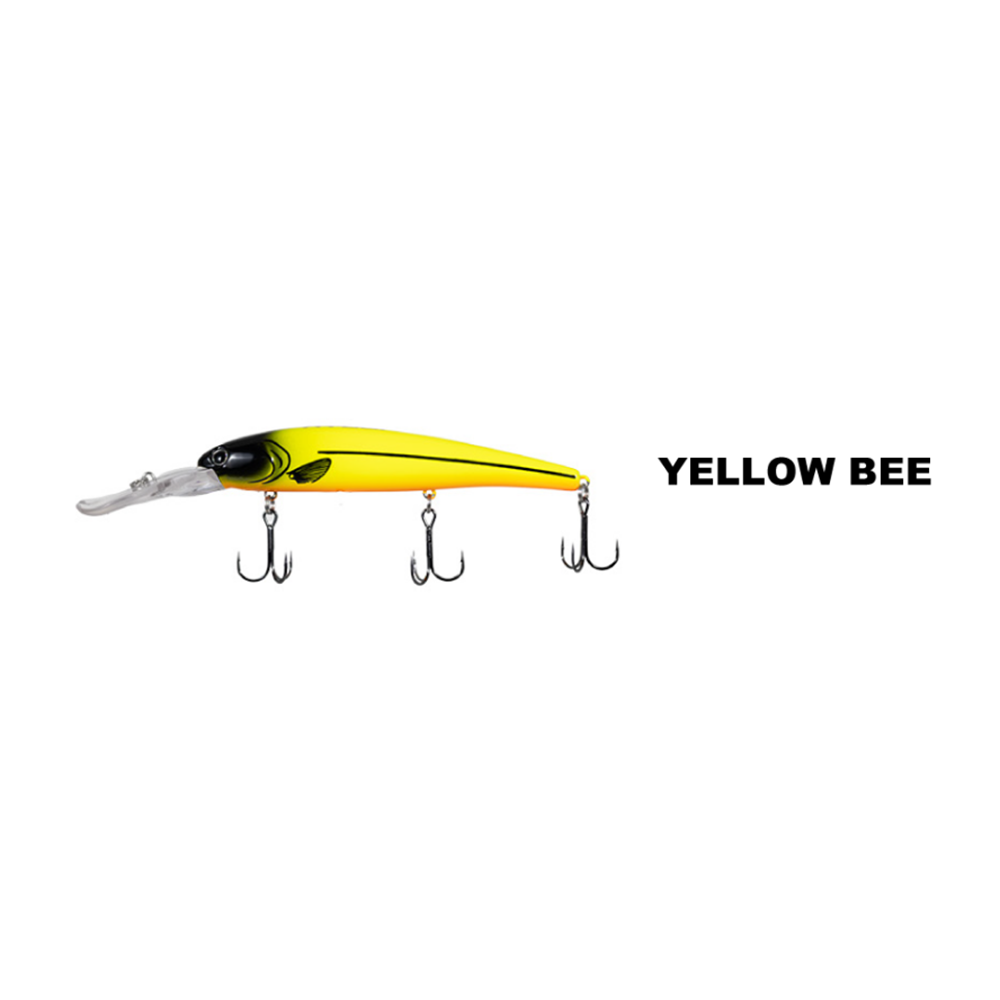 Ryuji Deep Fish 12.5cm 19gr Maket Yem - YELLOW BEE