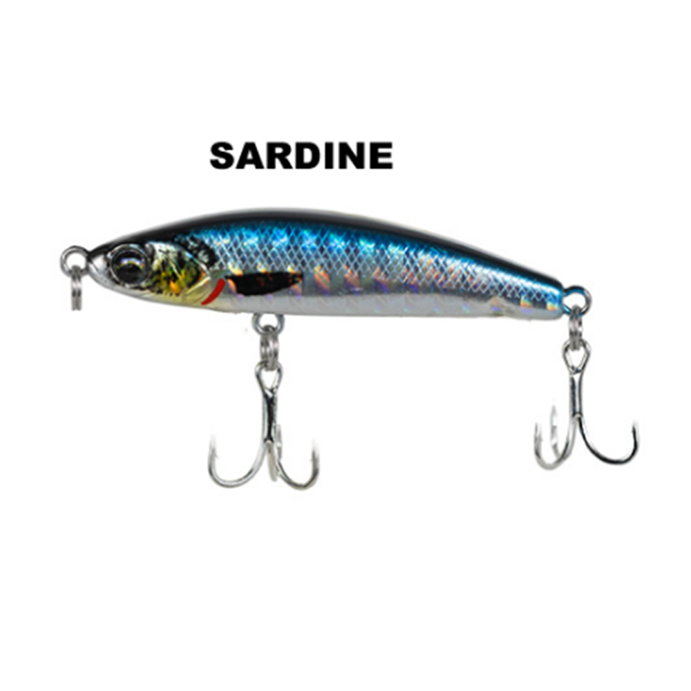 Ryuji Ghost Minnow 5cm 8gr Maket Yem - SARDINE