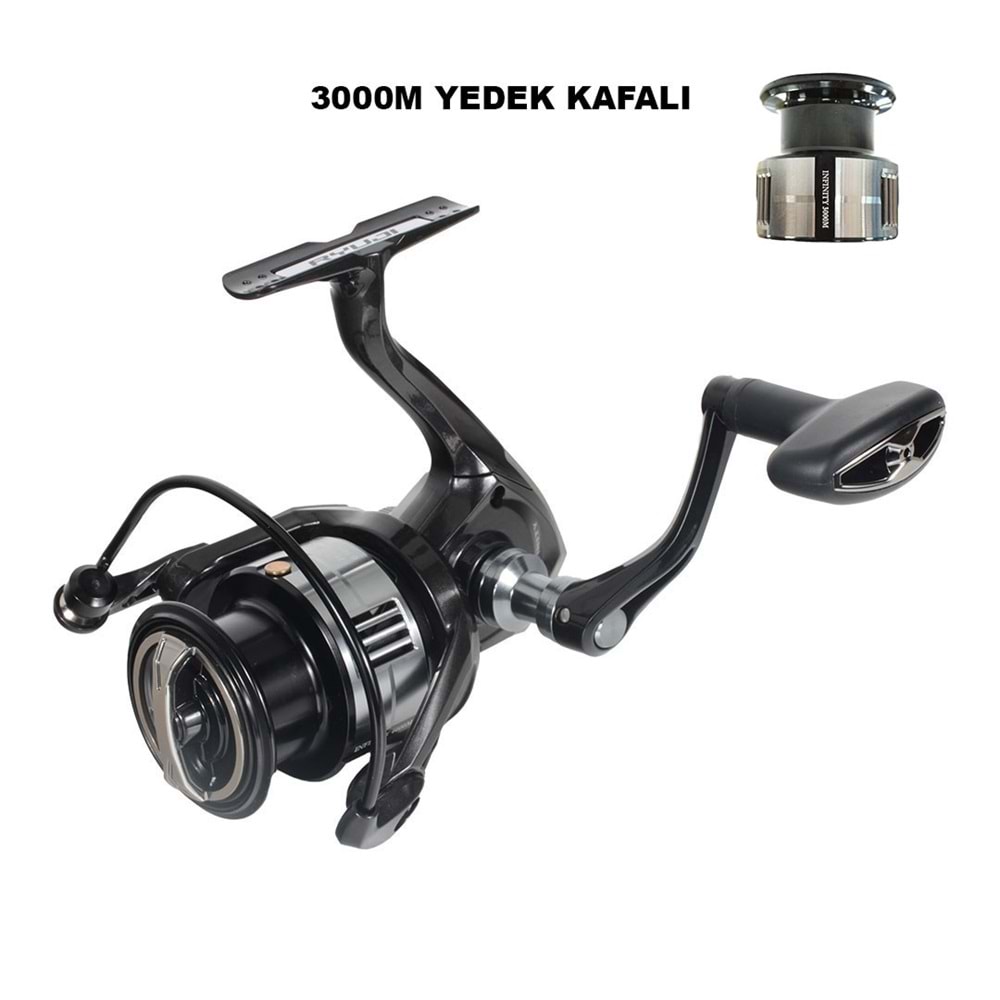 Ryuji İnfinity 4000M 5+1BB (3000M Yedek Kafalı) Makara