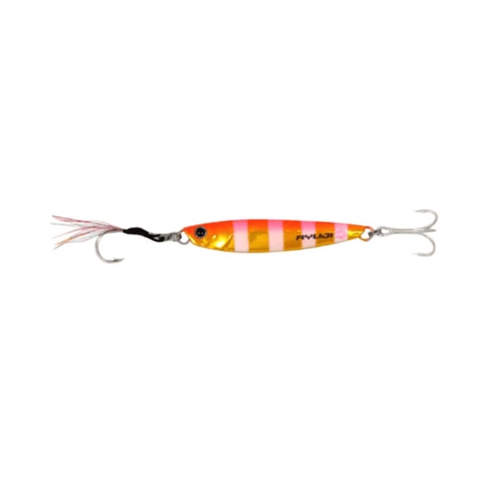 Ryuji King 40gr Jig Yem - GOLD ZEBRA GLOW