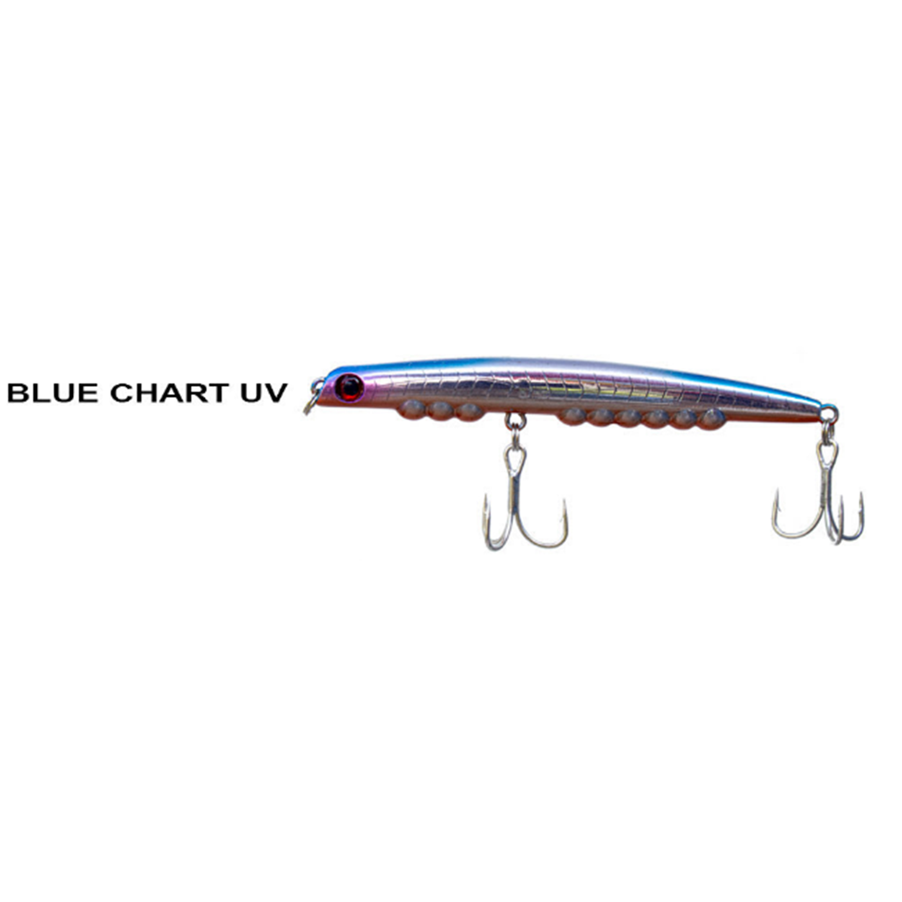 Ryuji Montero 95 S 12.5gr / 9.5cm Maket Yem - BLUE CHART UV