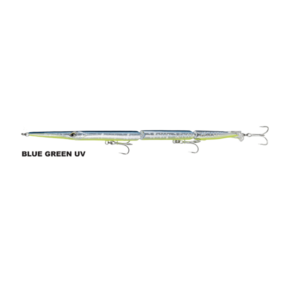 Ryuji Predator Sinking 25.5mm 30.6gr Maket Yem - BLUE GREEN UV