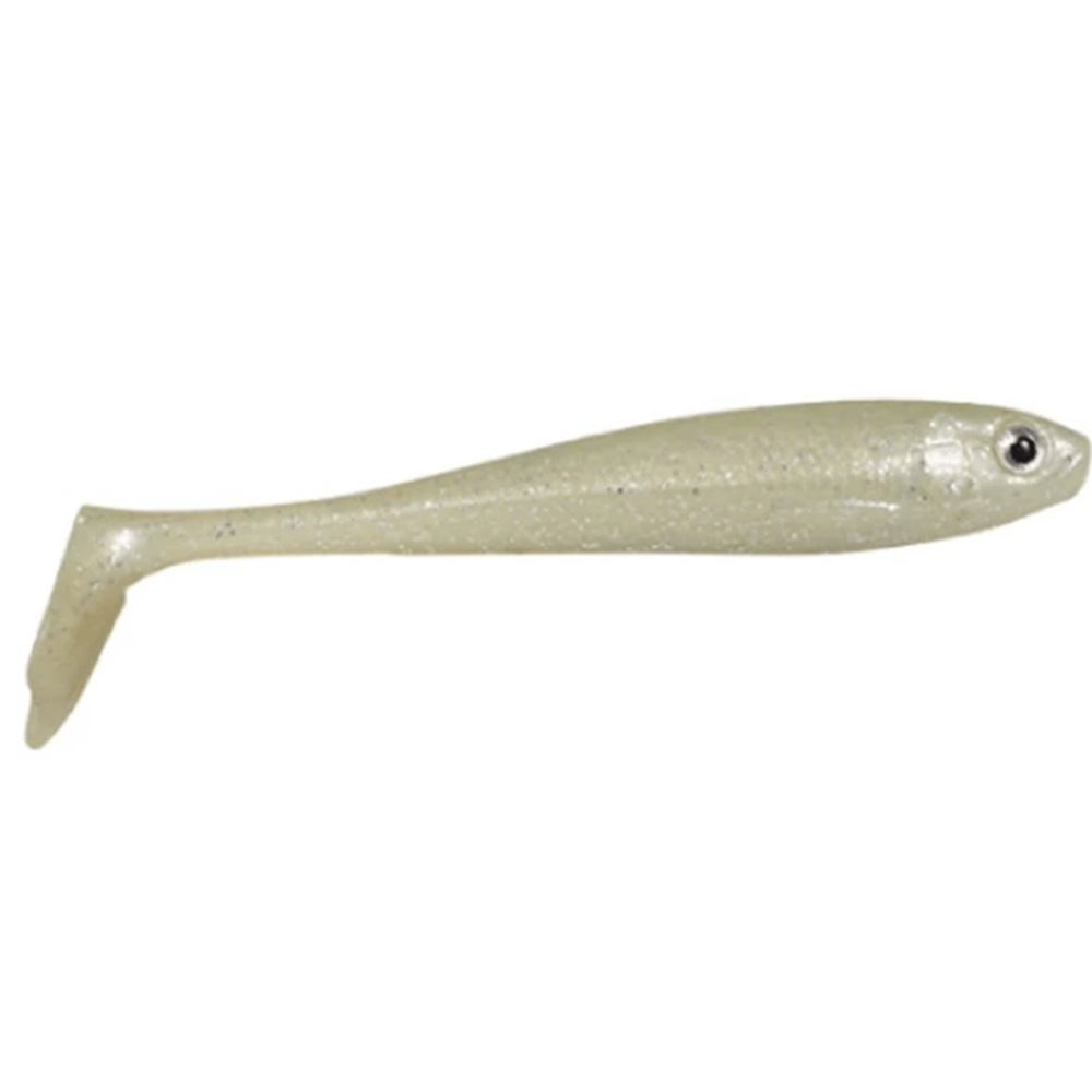 Ryuji Panic Shad 9cm 5.5gr Silikon Yem - PEARL WHITE GLOW