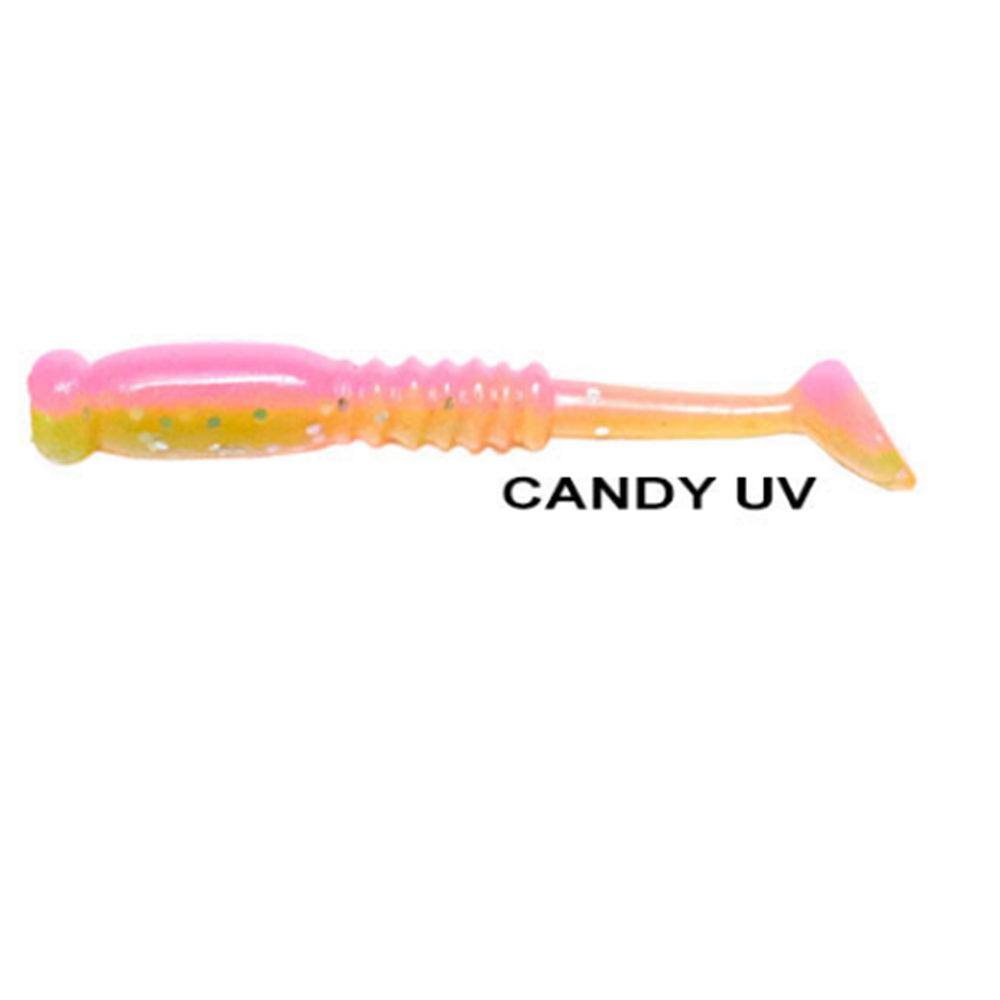 Ryuji Rock Tail 4cm Kokulu Silikon Yem (12 adet) - CANDY UV