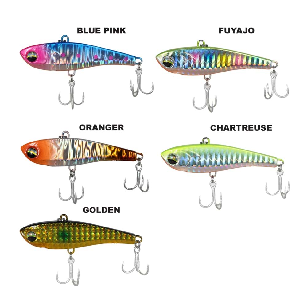 Ryuji Rocky Vib 7cm 16gr Maket Balık