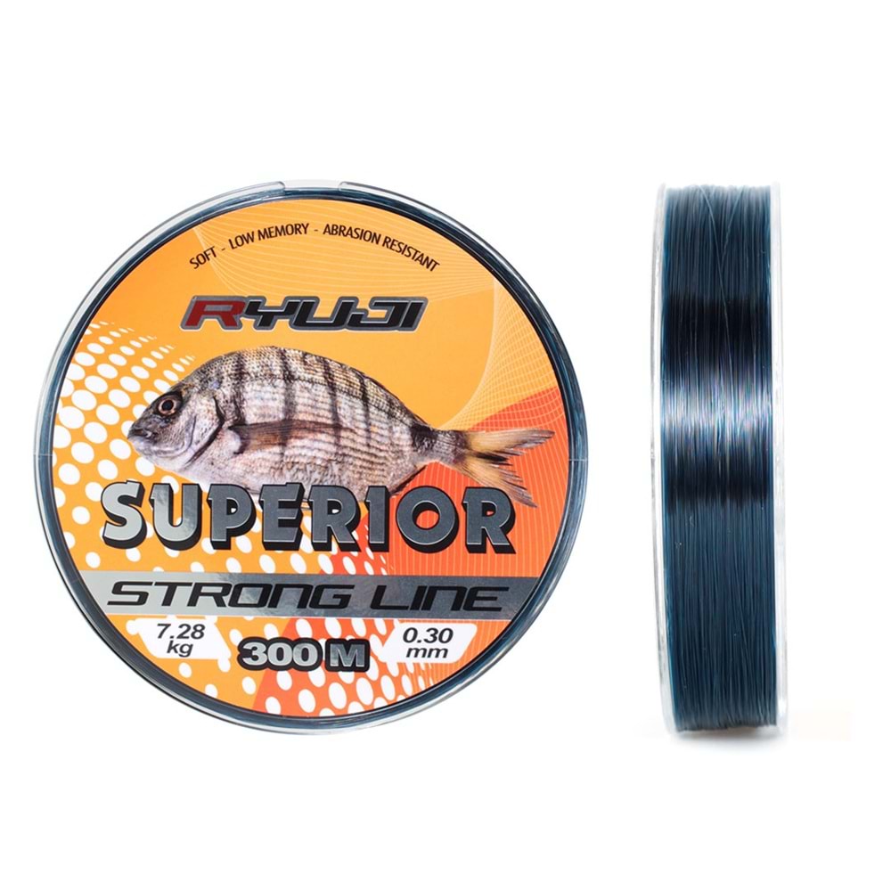 Ryuji Superior 300m Blue Misina - 0.25MM