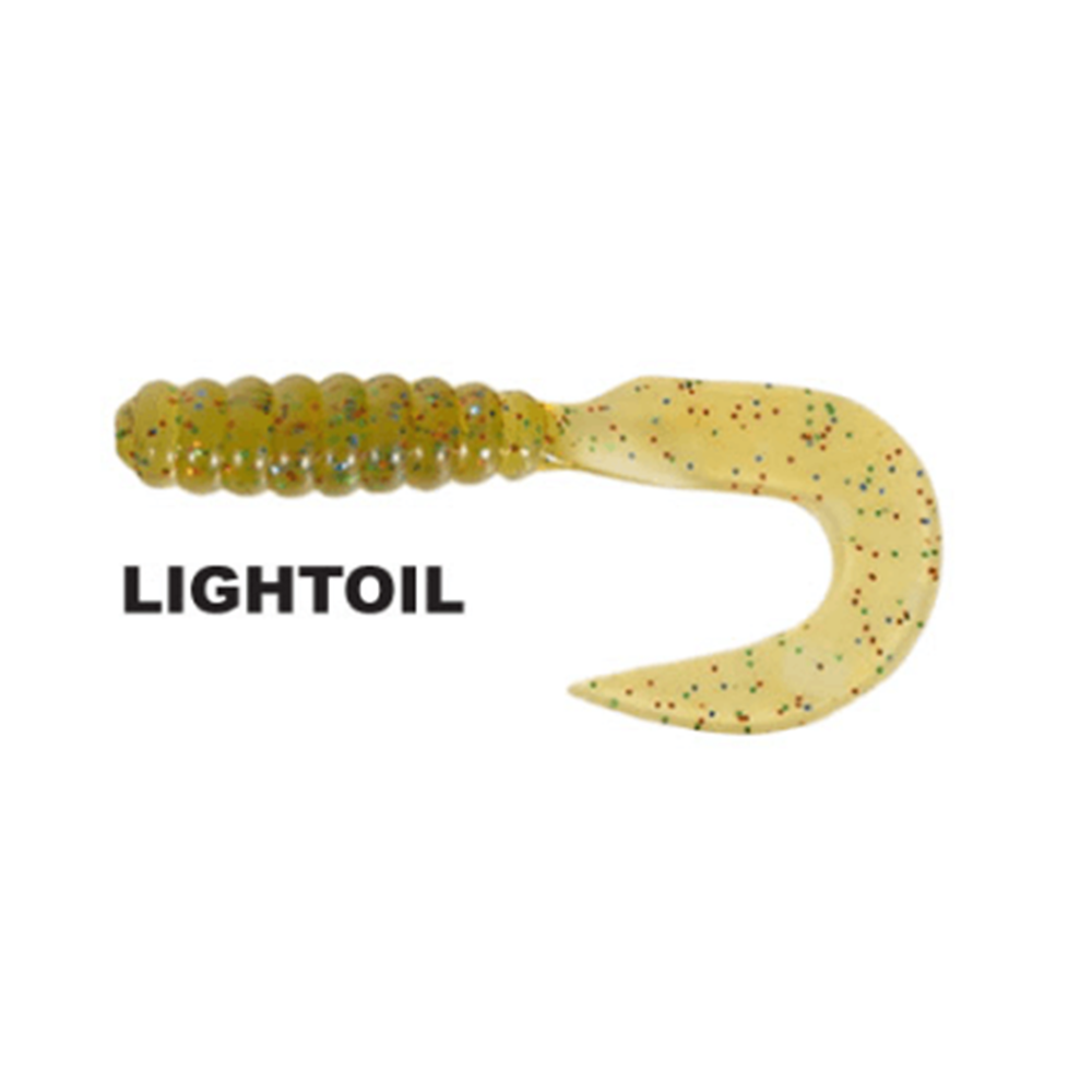 Ryuji Swim Worm 5.5cm Tpr Kokulu Silikon - LIGHT OIL