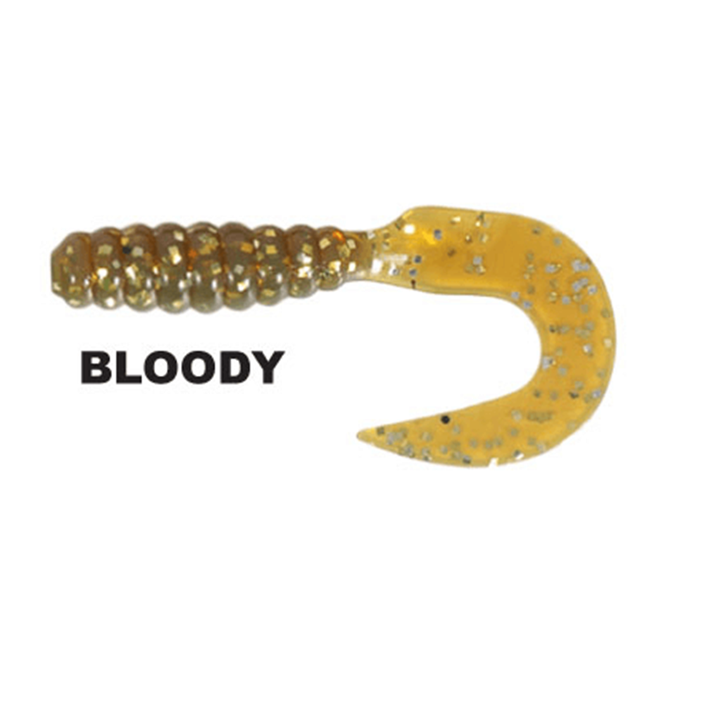 Ryuji Swim Worm 5.5cm Tpr Kokulu Silikon - BLOODY