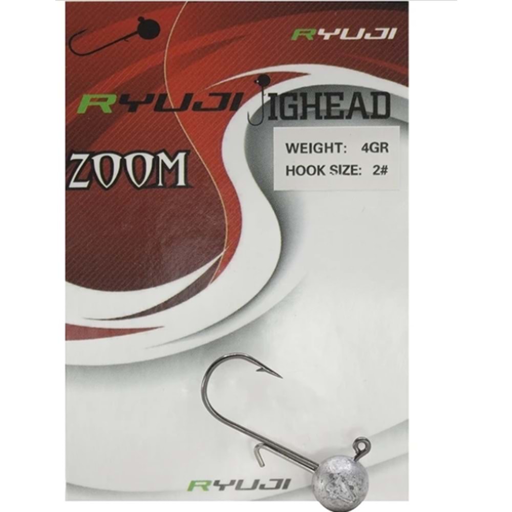 Ryuji Zoom Jig Head 4gr Zoka (5 Adet)