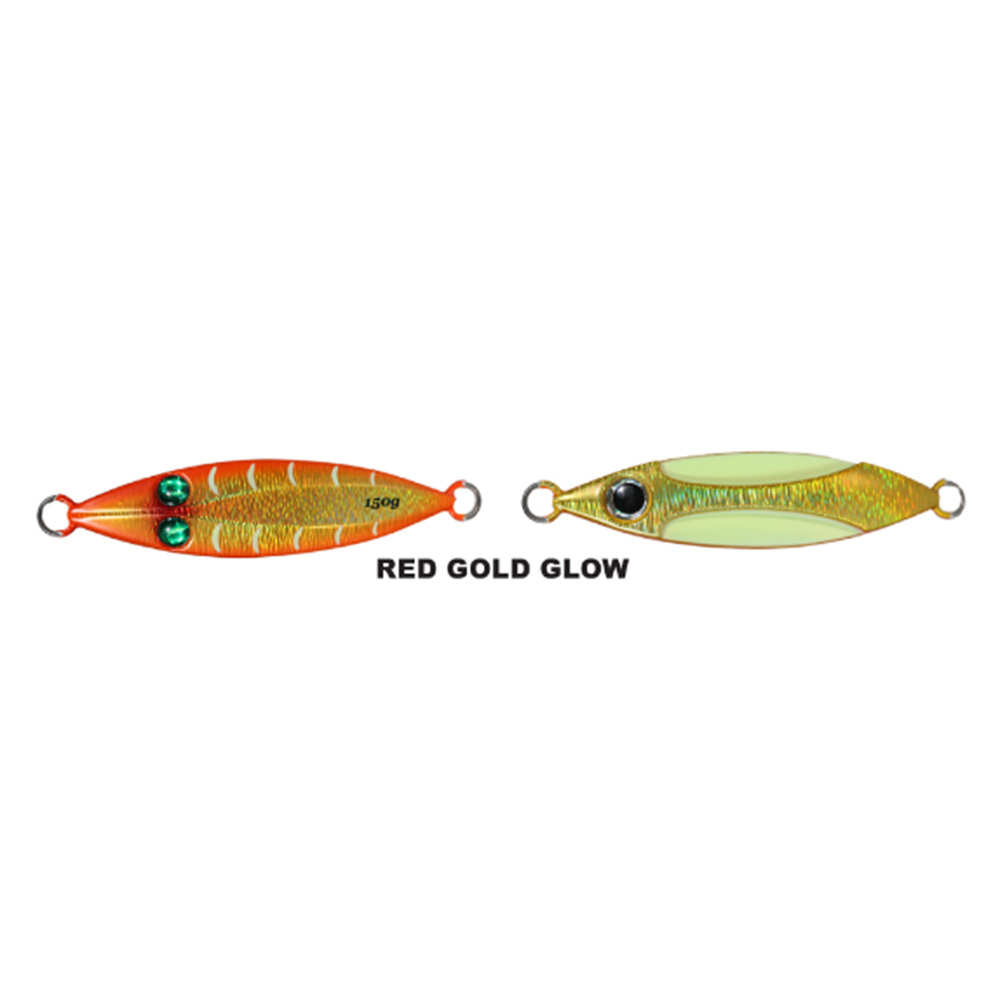 Seabor Leopard 150Gr Jig Yem - RED GOLD GLOW