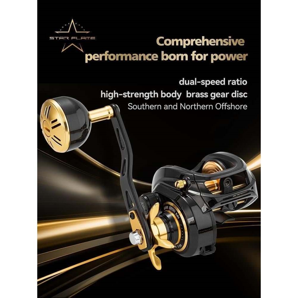 Ecooda Star Flame 600HGL Bait Cast Olta Makinesi