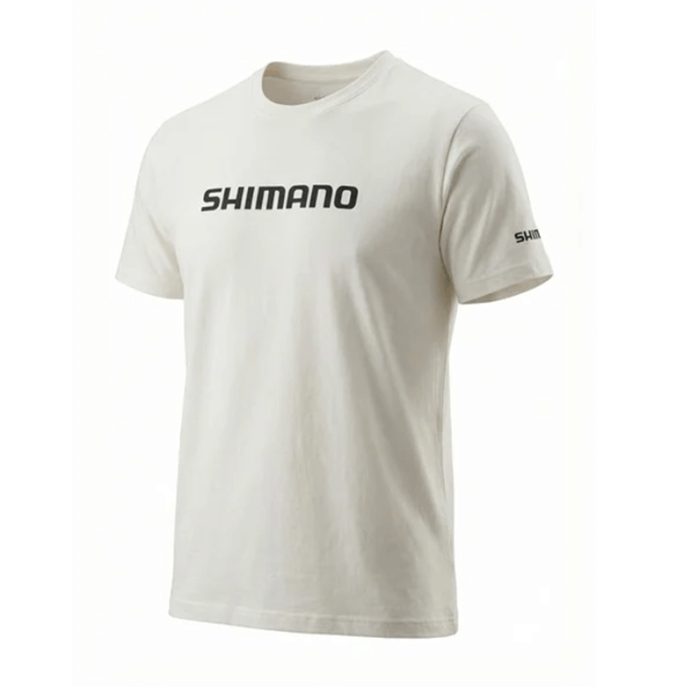 Shimano Beige Seabass T-Shirt - L