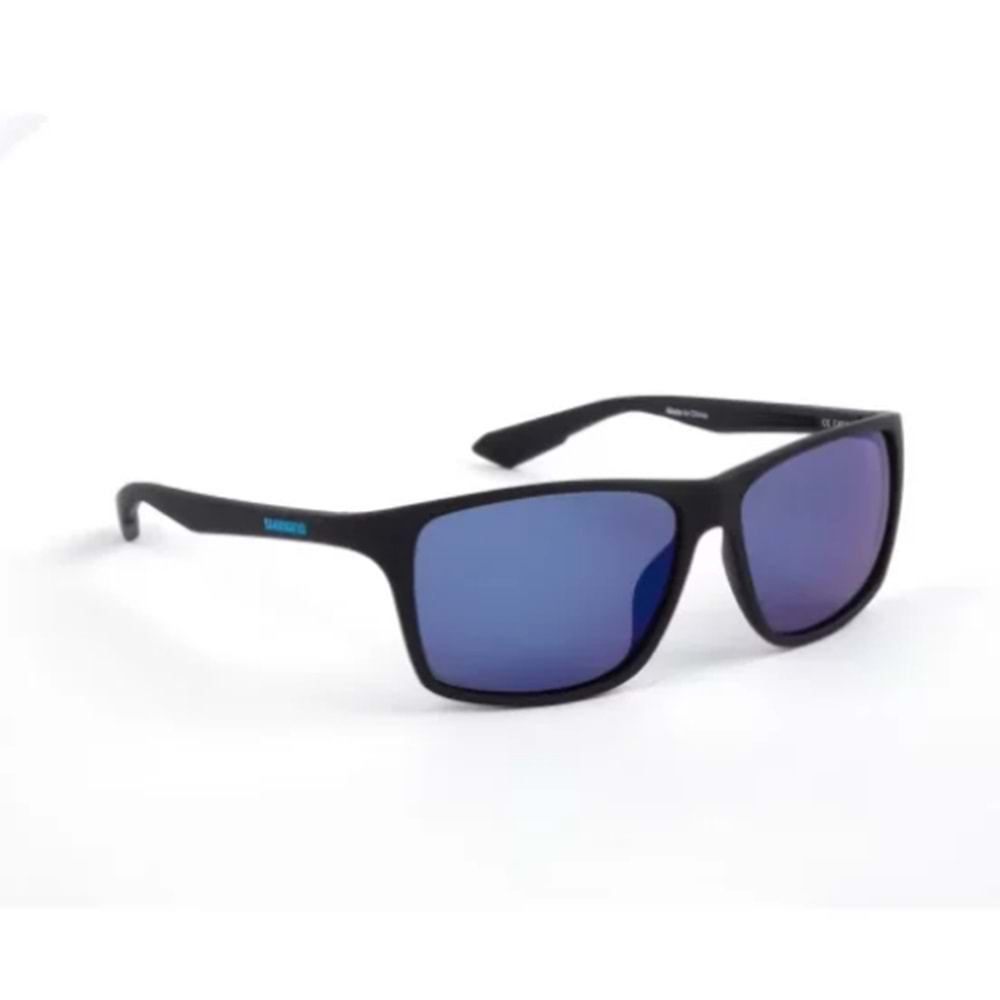 Shimano Eyewear Sunglasses Technium Matte Black & Blue Mirror