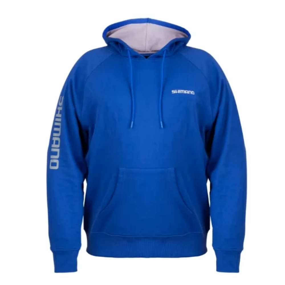 Shimano Pull Over Hoodie Blue - XL