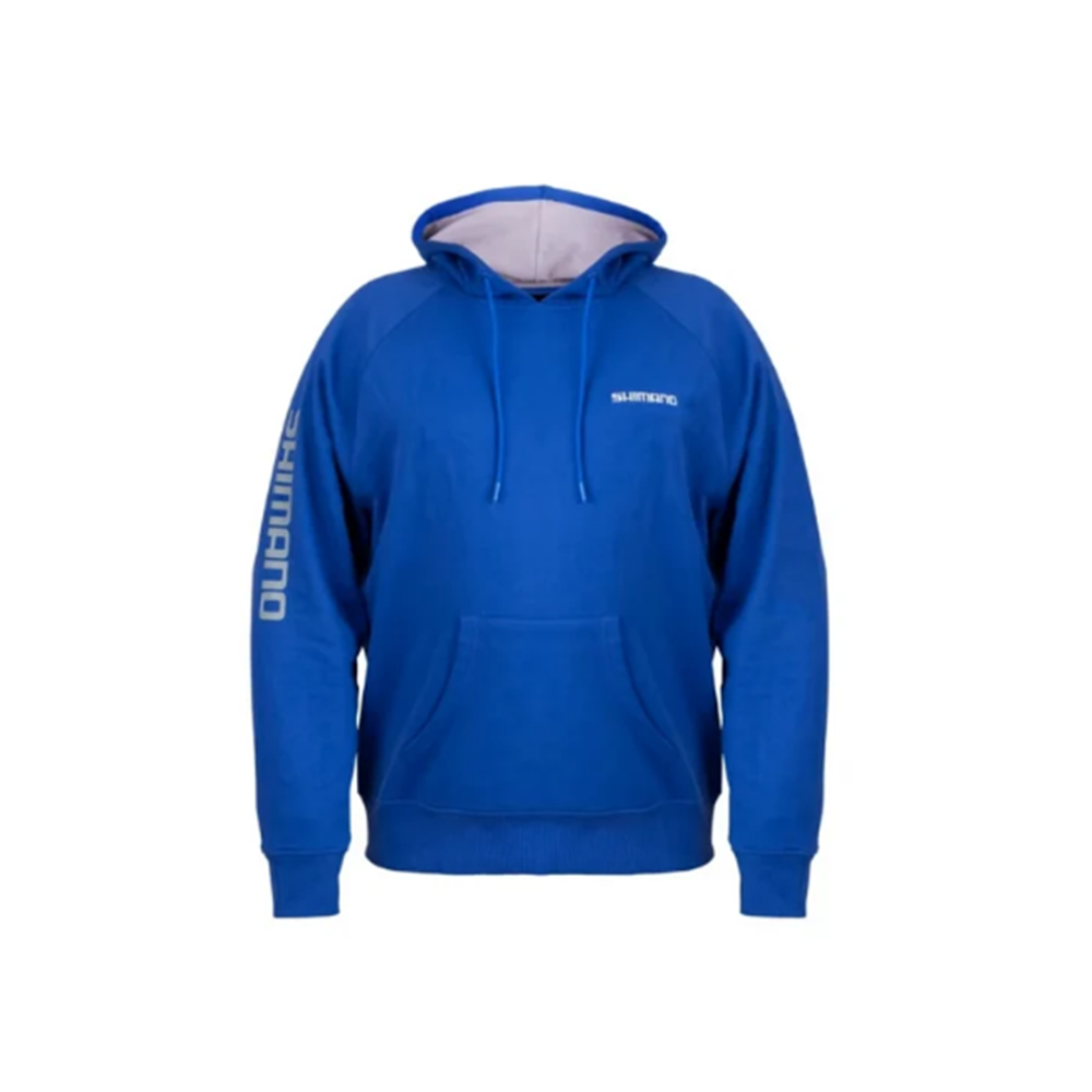 Shimano Pull Over Hoodie Blue - XXL