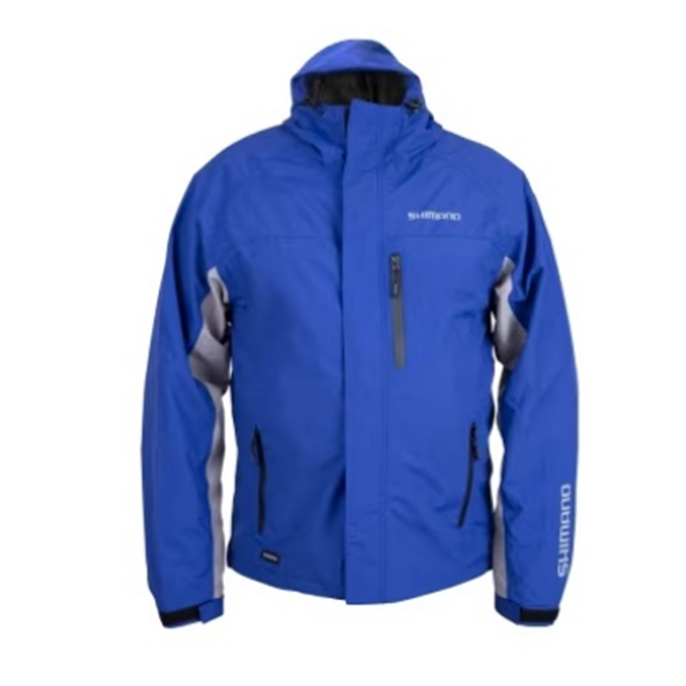 Shimano Rain Jacket Non Padde Blue - XL