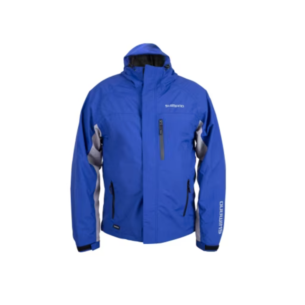 Shimano Rain Jacket Non Padde Blue - L