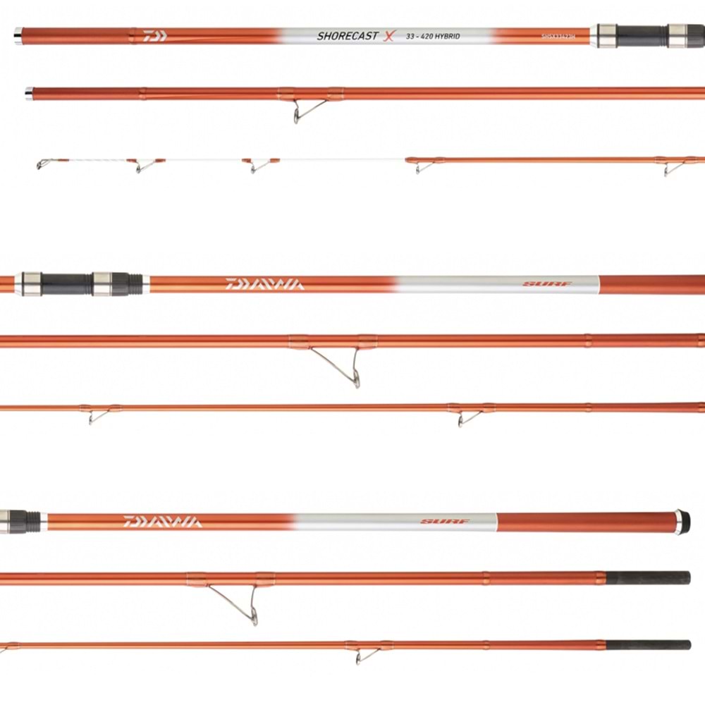Daiwa New Shorecast 4.20m 100-225gr 3P Surf Kamış