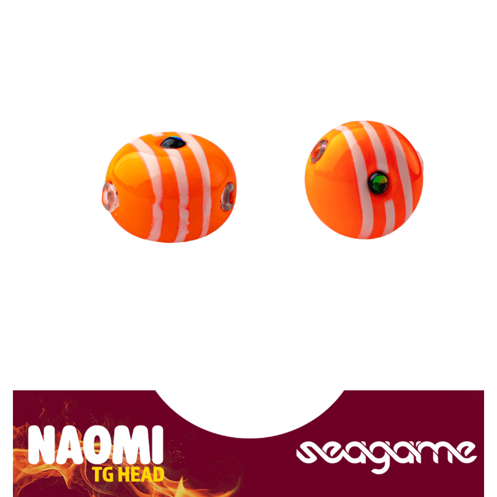 Seagame Naomi TG Head 100G Melek Gözü - 219 ORANGE STRIPE WHITE