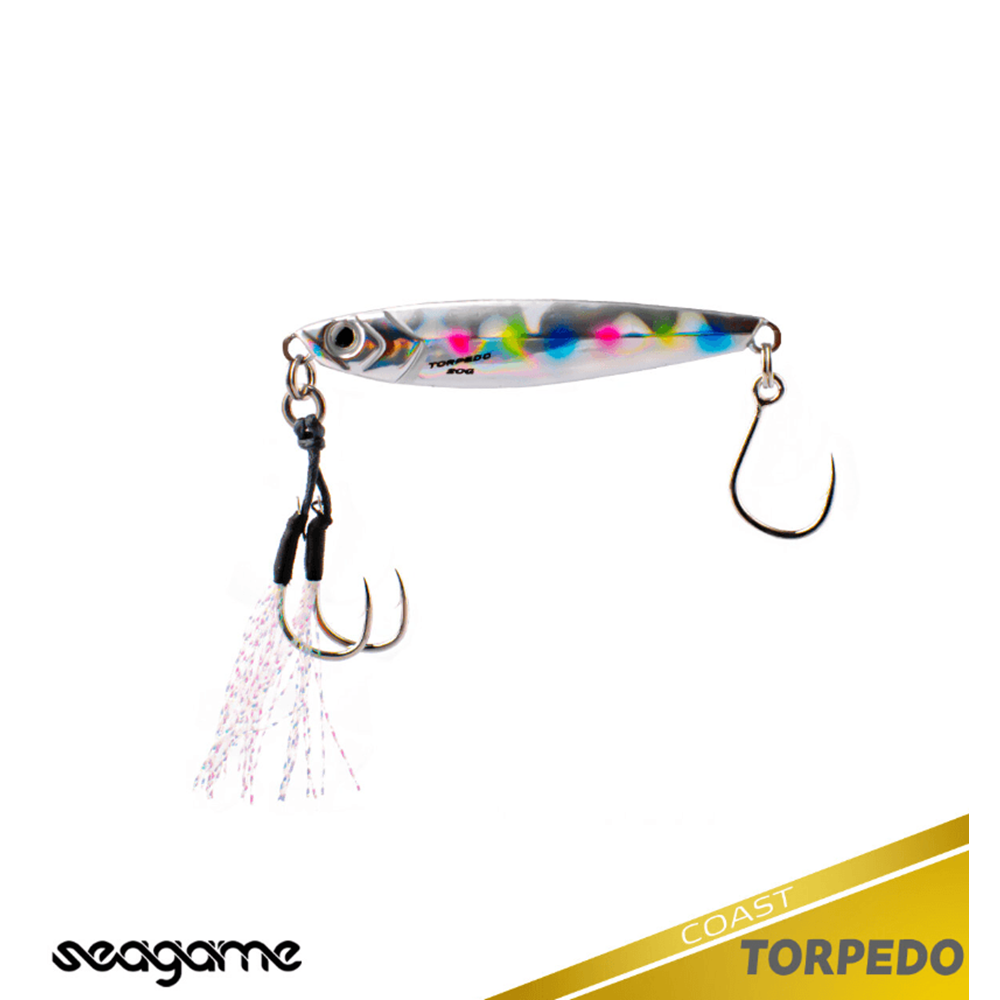 Seagame Torpedo Coast 20G Jig Yem - 291 MAGIC RAINBOW