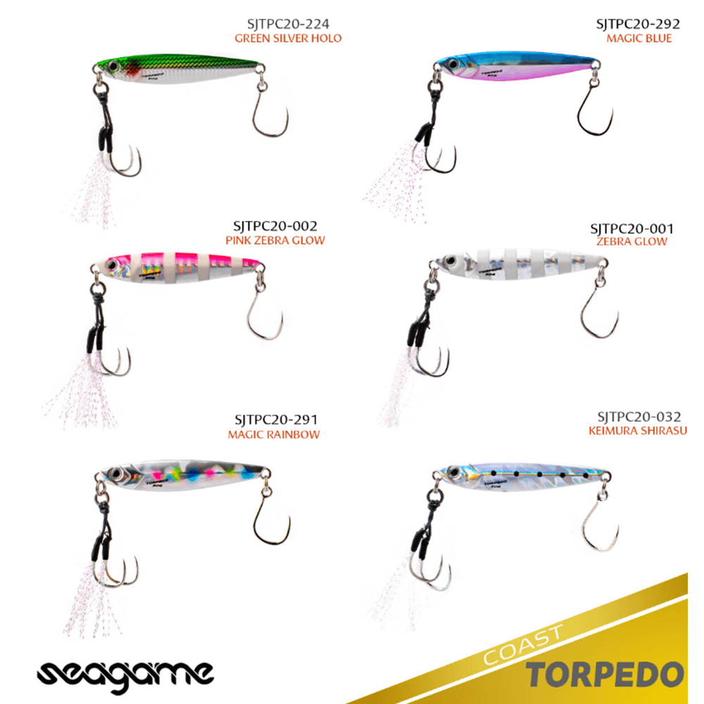 Seagame Torpedo Coast 20G Jig Yem