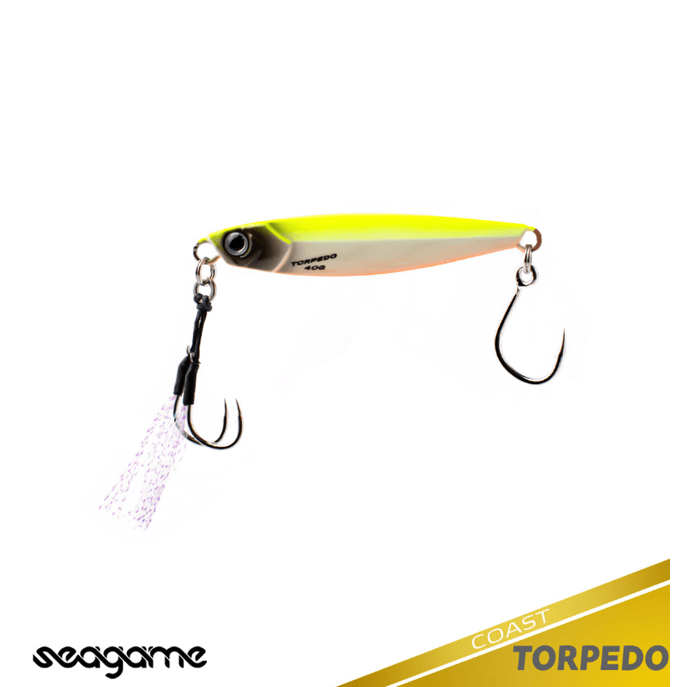 Seagame Torpedo Coast 40G Jig Yem - 037 LEMON