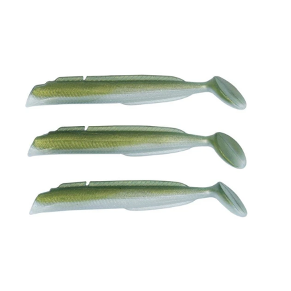Fujin Salt Eel Body 13cm x3 Silikon Yem Gövde - NATURE EEL