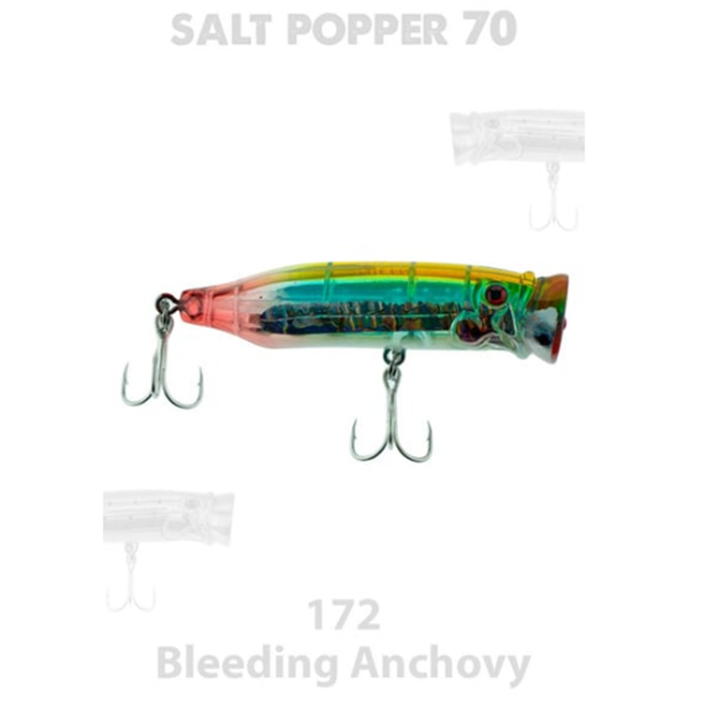 Fujin Salt Popper 70mm 9.5gr Su Üstü Maket Balık - 172