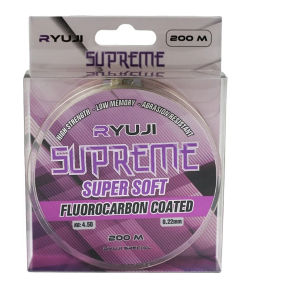 Ryuji Supreme Super Soft 200m Fluorocarbon Misina - 0.35MM