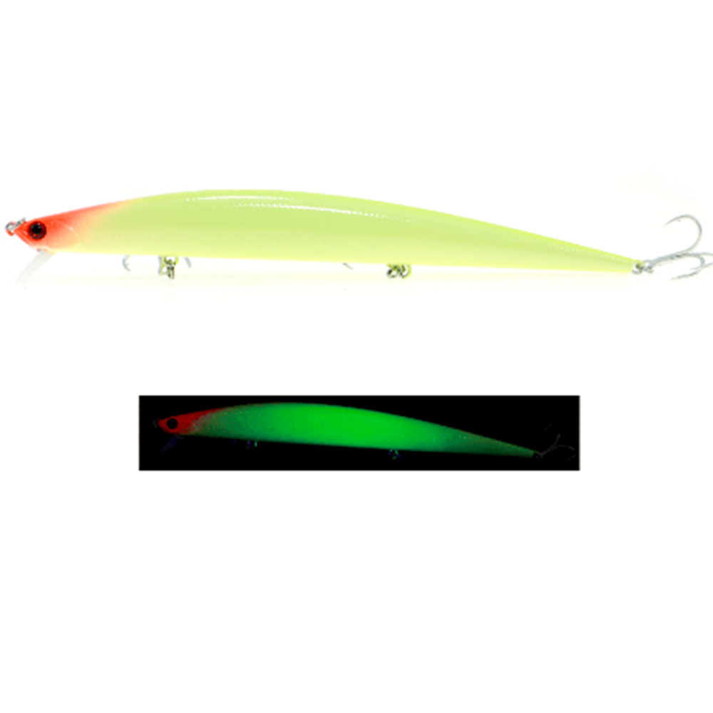 Fujin Flux 175mm 29gr Sinking Maket Balık - 169 ALL GLOW