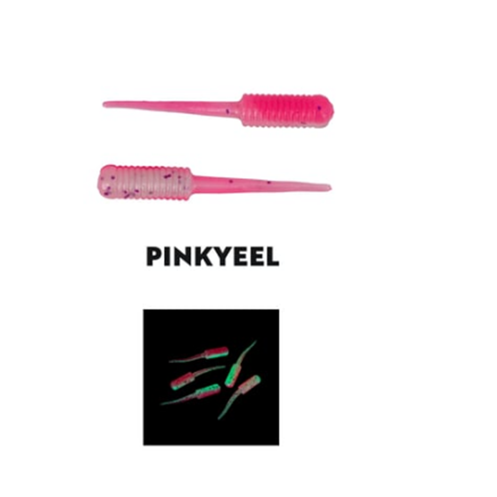 Fujin Baby FRY 2,7cm LRF Silikon Yem - UV GLOW PINKYEEL