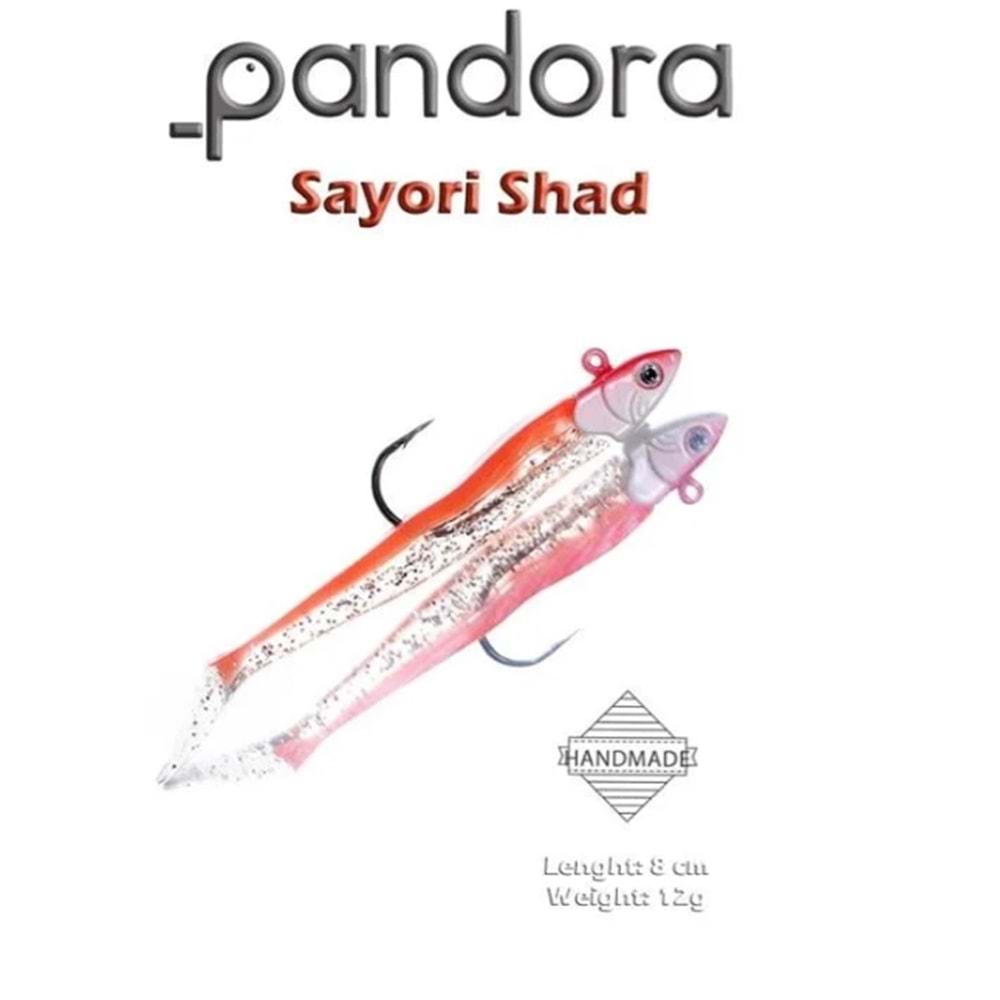 Pandora Balıkçılık Sayori Shad 8 Cm 12 Gr Silikon Yem