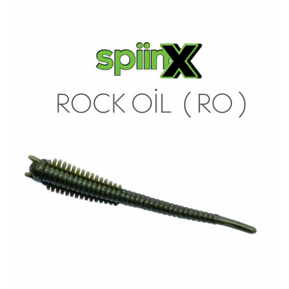 Spiinx Sandworm 9cm 8p Silikon Yem - ROCK OIL