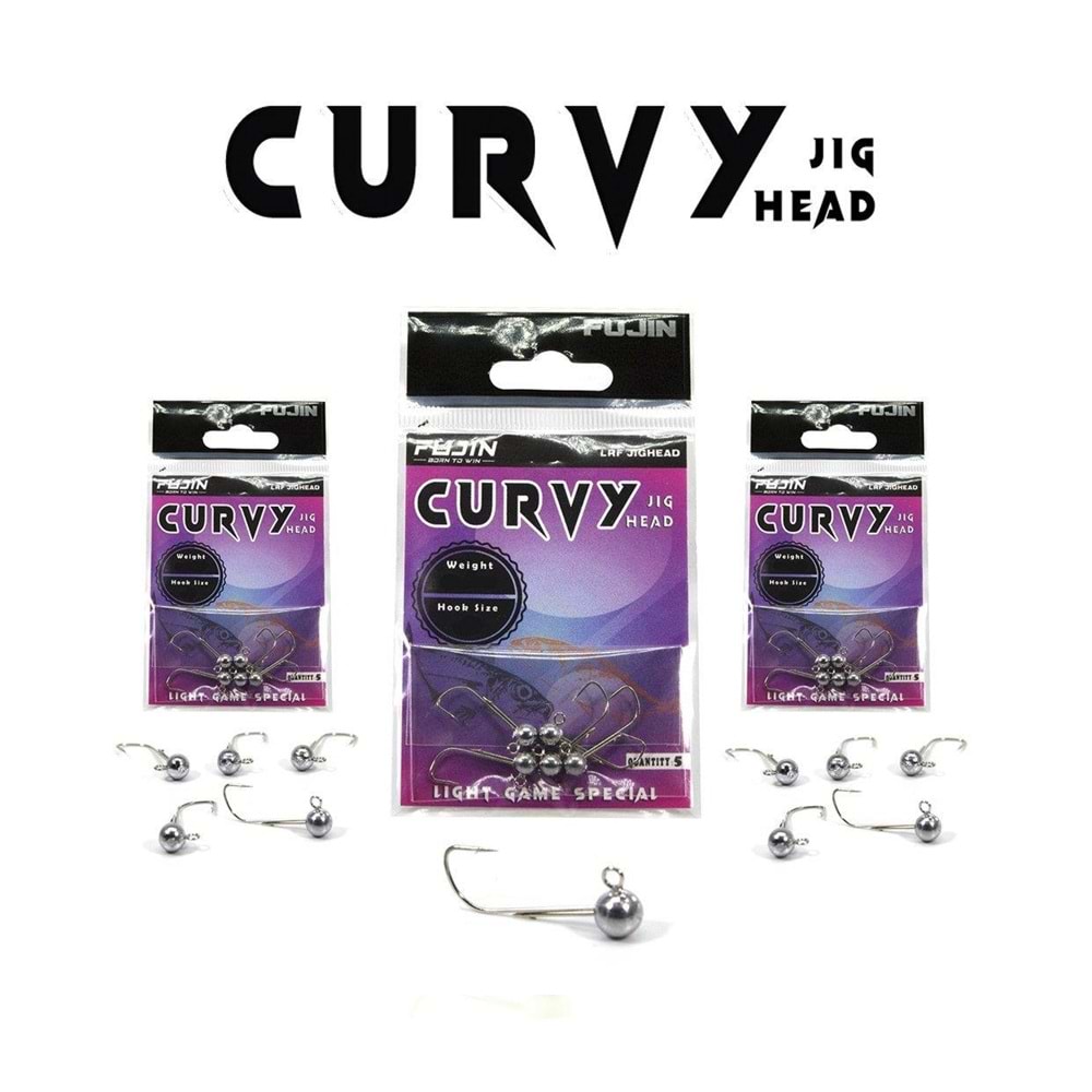 Fujin Curvy Jig Head - 1 GR -6