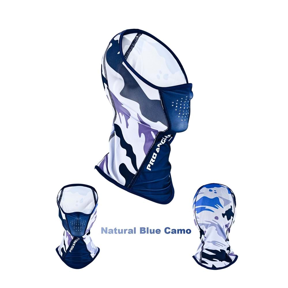 Fujin Pro Angler Sungaiter Boyunluk Natural Blue Camo