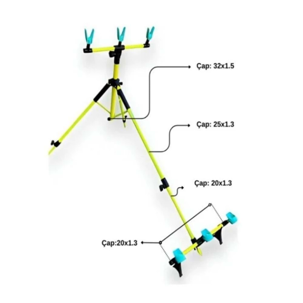 Editto Üç Ayaklı Tripod