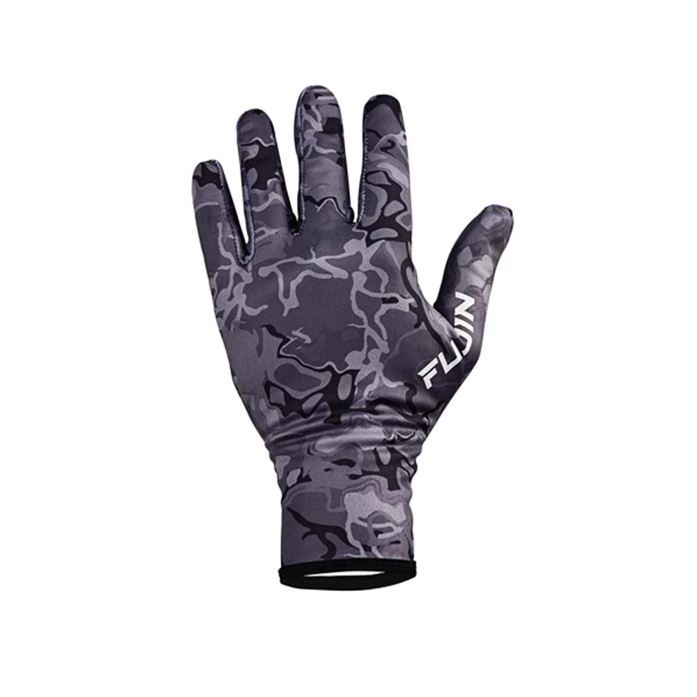 Fujin Pro Angler Winter Gloves Black Camo