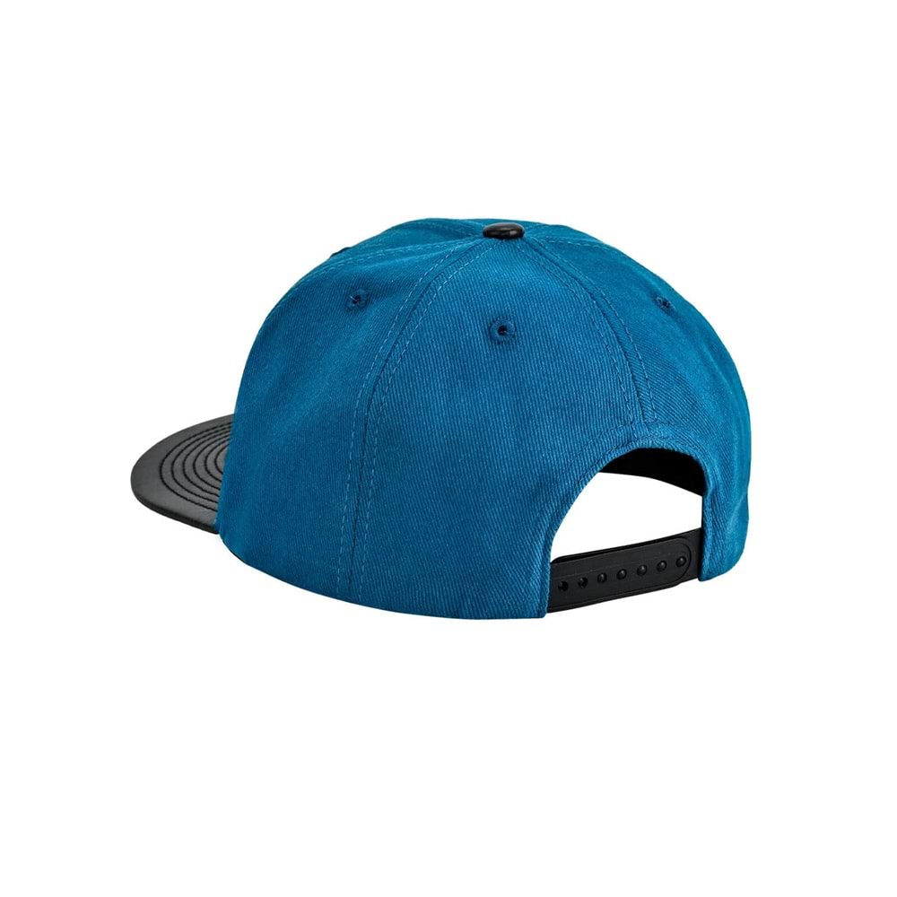 Fujin BTW Leather Visor Şapka Indigo