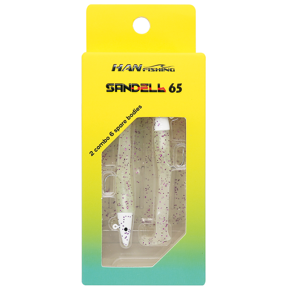 Hanfish Sandeel 6.5 Cm 3.2 Gr Silikon Yem - GLOW