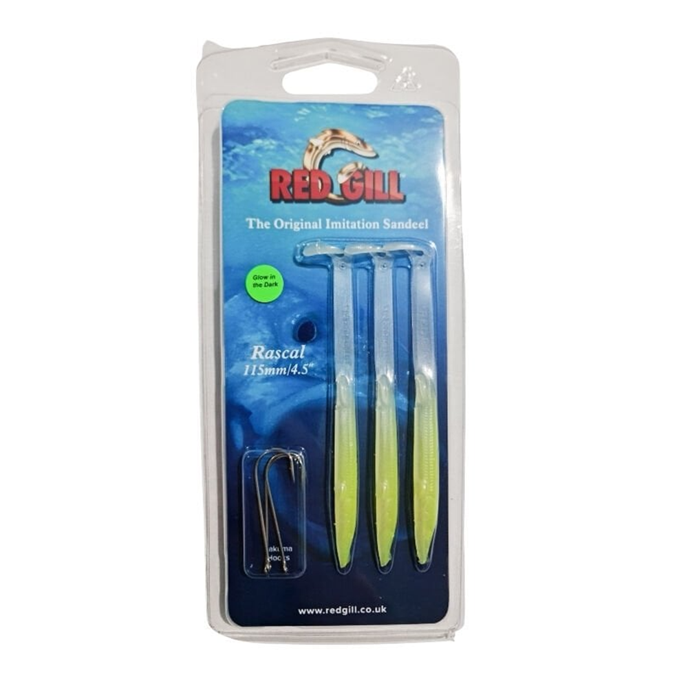 Red Gill Rascal 115mm Watermelon Silikon Yem - YELLOW