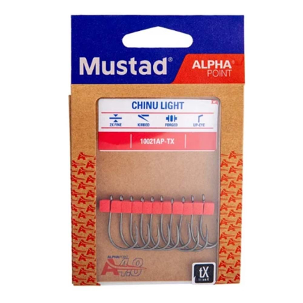 Mustad 10021 Alpha Point TX İğne 10lu
