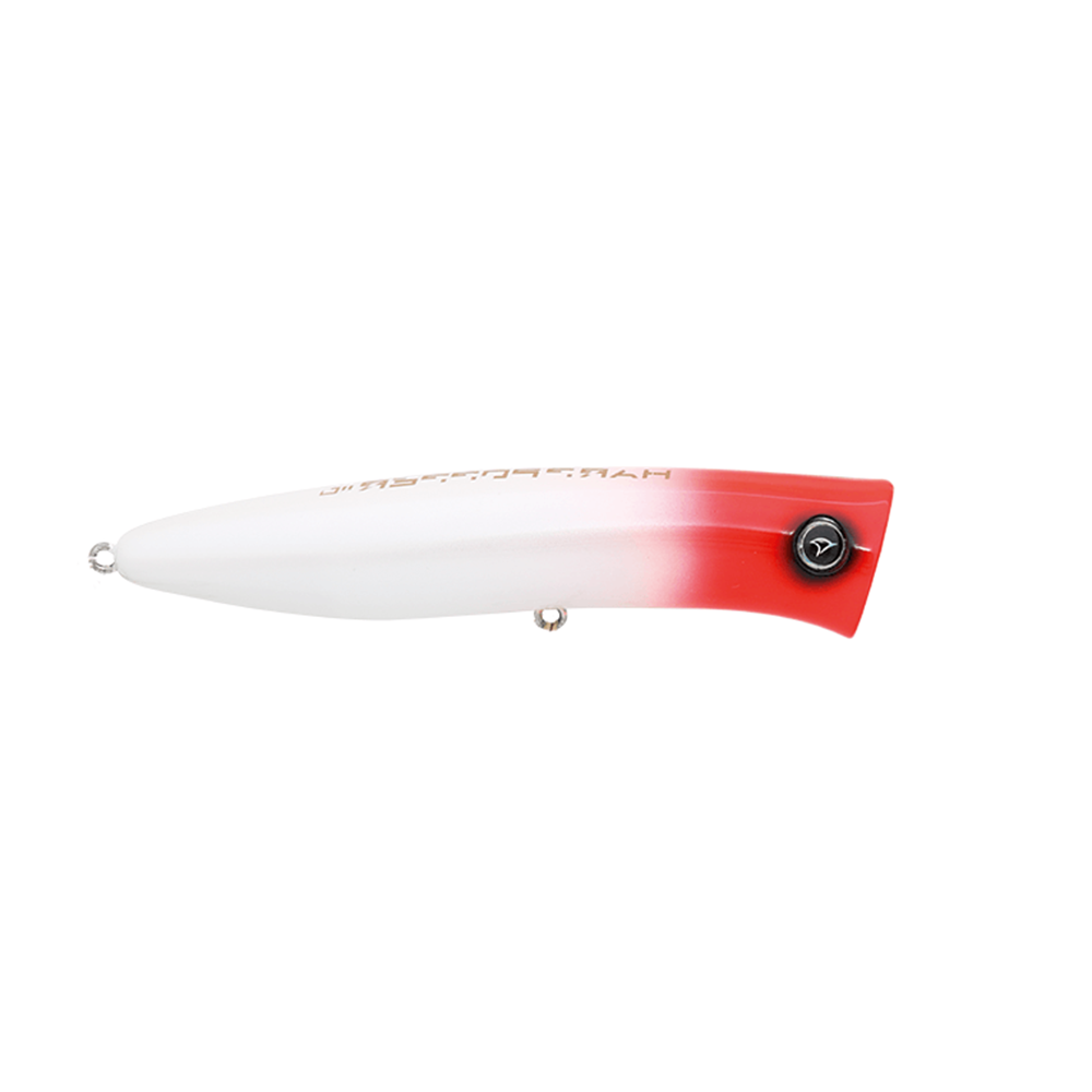 Hanfish Harp Popper 11 Cm 30 Gr Su Üstü Maket Balık - 52-RED HEAD GLOW