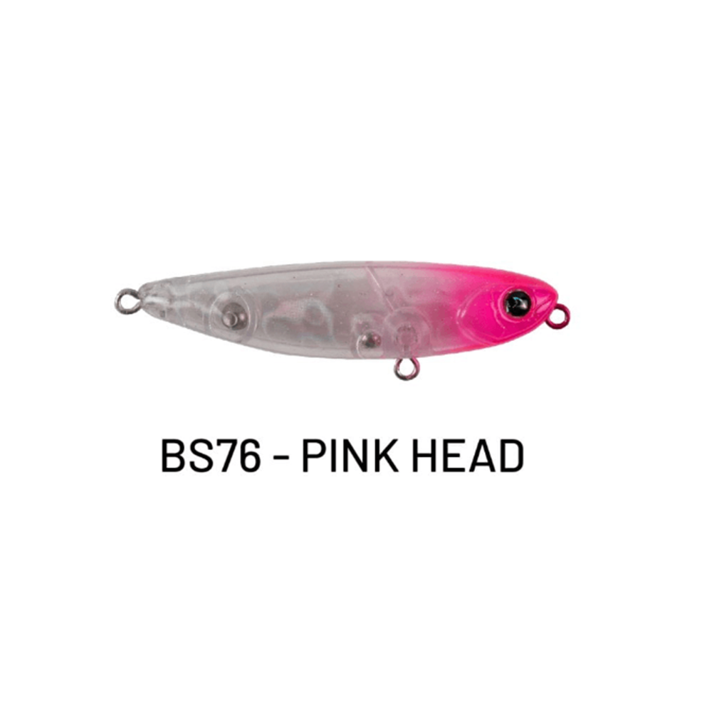 Hanfish Baskın 6.5 Cm 7 Gr Su Üstü Maket Balık - BS76-PINK HEAD