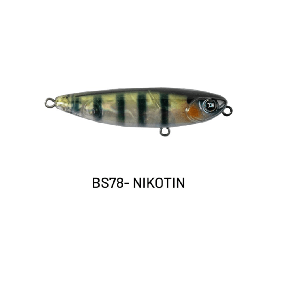 Hanfish Baskın 6.5 Cm 7 Gr Su Üstü Maket Balık - BS78-NIKOTIN