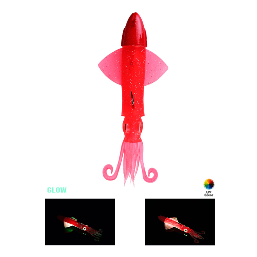 Fujin Calamax EVO 160gr Combo Squid Silikon Yem - RED