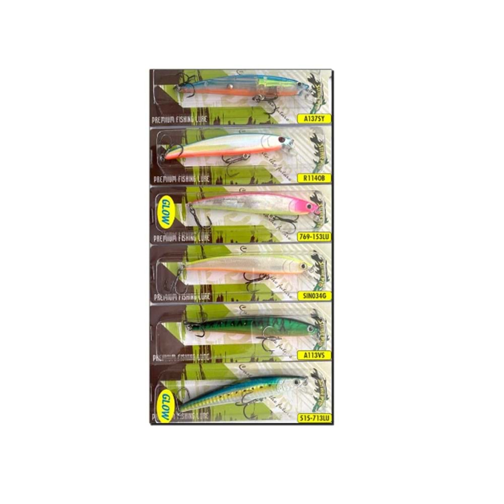 STRIKE PRO JL-092F 10.5cm 11gr Maket Yem