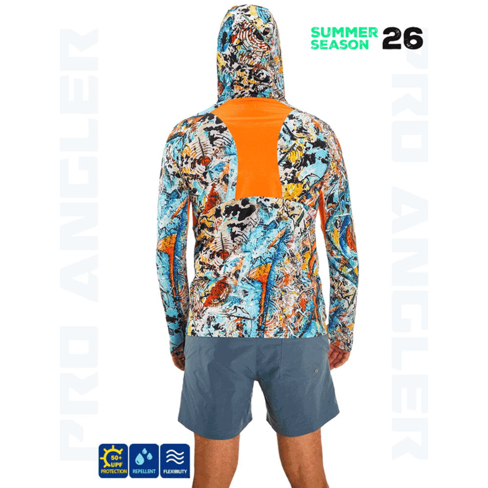 Fujin Rolla S26 Buff&Hoodie Makai Orange - M