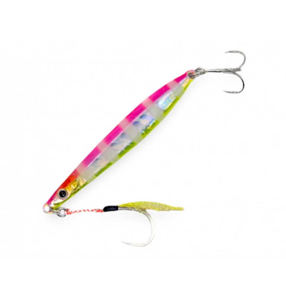 Fatfish Jigabait 30 gr Jig Yem - 007 YELLOW PINK