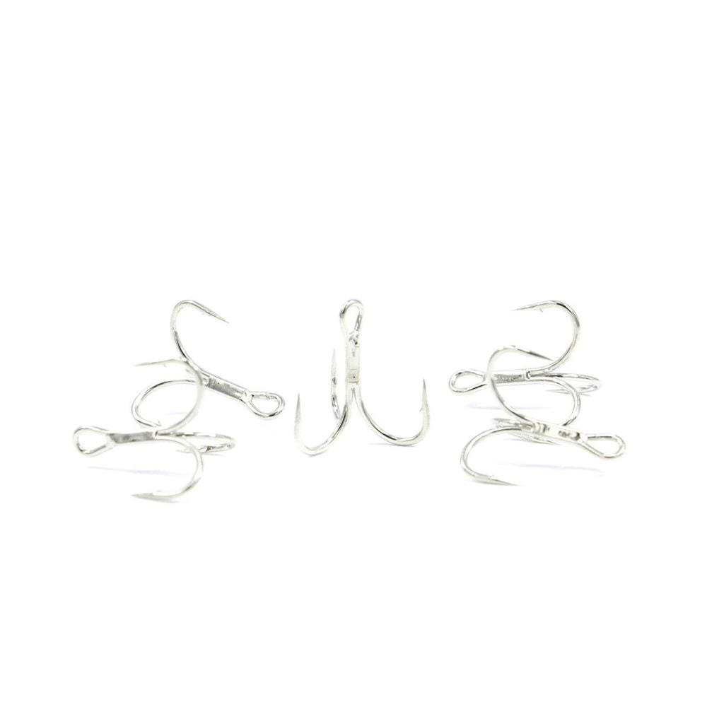 Fujin ST56 Üçlü Maket Balık İğnesi Nickel